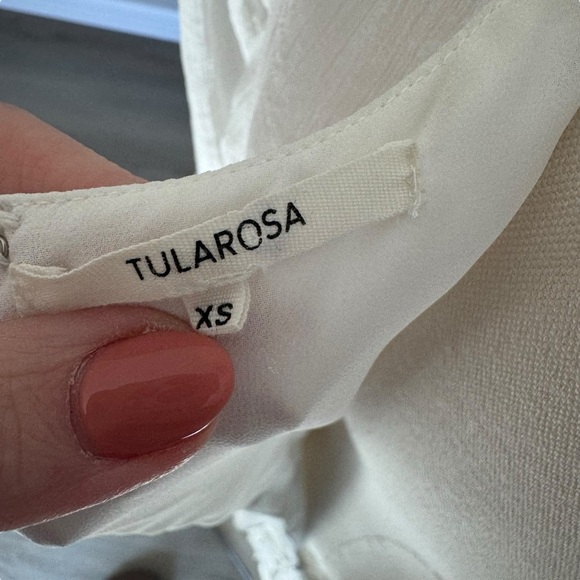 Tularosa x Revolve - Lucianna Elegant Long Sleeve Mini Lace Dress Sz XS - Picture 7 of 9